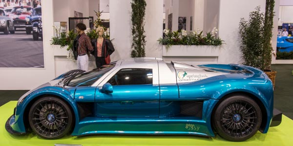 Gumpert Apollo Speed auf der Essen Motor Show 2018, S.I.H.A. Sonderausstellung 'Supersportwagen' in Halle 1