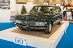 Retro Classics Cologne 2018, BMW E3 Limousinen Club: BMW 2800, Bj. 1970, in agave grün