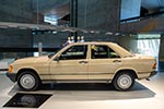 Mercedes-Benz 190 E. 4-Zylinder-Motor, 1.997 ccm Hubraum, 90 kW bei 5.100 U/Min., vmax: 195 km/h, Bauzeit: 1982-1993, Stückzahl: 638.180.