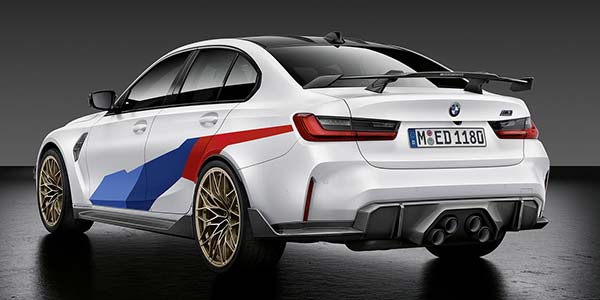 Die neue BMW M3 Competition Limousine, M Performance Folierung Motorsport 