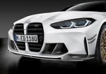 Die neue BMW M3 Competition Limousine, M Perfomance Frontaufsatz Carbon 