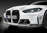 Das neue BMW M4 Competition Coupe, M Performance Frontaufsatz Carbon