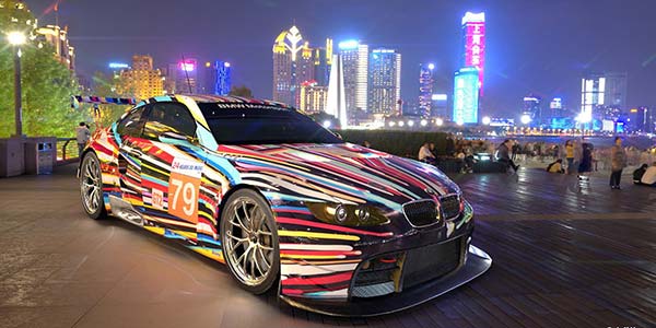 Die BMW Art Cars werden digital. Acute Art und BMW präsentieren die BMW Art  Cars erstmals in Augmented Reality.