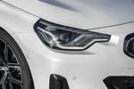 Das neue BMW 220i Coupé, Mineralweiss Metallic, Einzel-Rundscheinwerfer