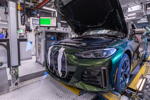 Produktion BMW i4. Fahrwerkeinstellung.
