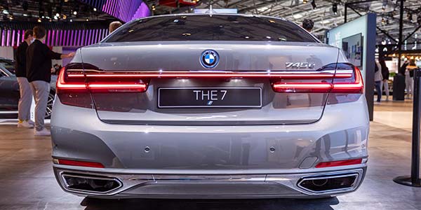 IAA 2021: BMW 745e - ab dem zweiten Messetag auch mit geladener Batterie