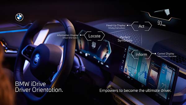 BMW iDrive - Design. Driver Orientation.