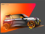 MINI Electric Pacesetter inspired by JCW, Designskizze