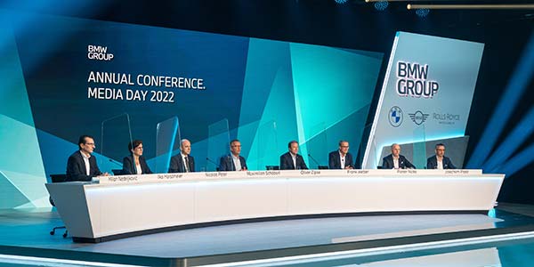 BMW Group Jahreskonferenz am 16. März 2022 in der BMW Welt in München.
