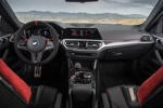 BMW M4 CSL, Interieur vorne mit M Alcantara Lenkrad
