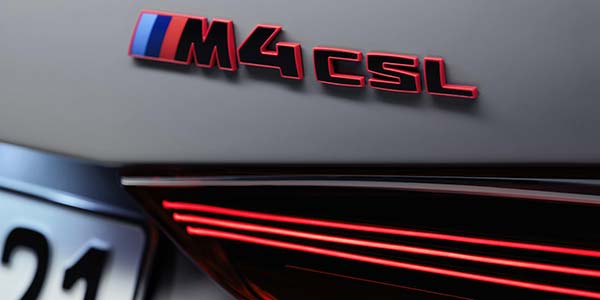 BMW M4 CSL, CSL steht f&uuml;r 'Competition, Sport, Leichtbau'