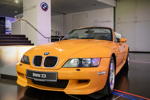 BMW Museum: Sonderausstellung 50 Jahre BMW M, BMW Z3 V12, 0-100 km/h in 5,5 Sek., vmax: 263 km/h