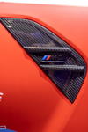 BMW M3 Touring MotoGP Safety Car auf der Essen Motor Show 2022, seitliche Kieme in Carbon