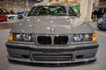 BMW 328i in der tuningXperience, Essen Motor Show 2022, Radläufe vorne bearbeitet, BMW Japan Stoßleiste vorne