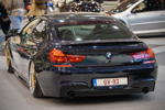 BMW 640d in der tuningXperience, Essen Motor Show 2022, "M" Auspuff Endrohre lackiert in 'High Gloss schwarz'