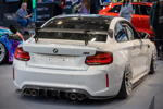 BMW M2 Competition in der tuningXperience, Essen Motor Show 2022, mit Carbon Heckflügel vom 'M4 GTS'