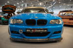 BMW M3 in der tuningXperience, Essen Motor Show 2022, mit GT4 Carbon Frontspoiler