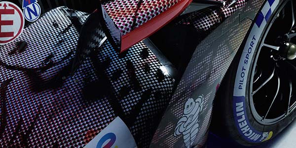 BMW Art Car #20 von Kuenstlerin Julie Mehretu, Detail.