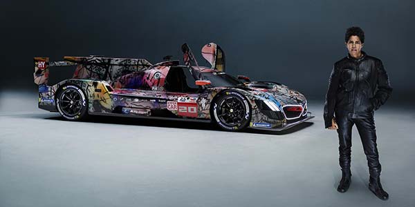 BMW Art Car #20 von Kuenstlerin Julie Mehretu.