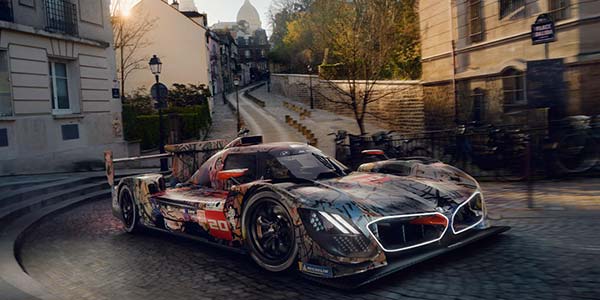 BMW Art Car #20 von Kuenstlerin Julie Mehretu.