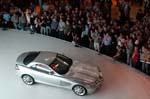 Mercedes SLR, bestaunt vom Publikum