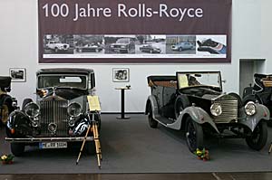 100 Jahre Rolls Royce auf der Techno Classica 2004 in Essen