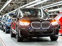 BMW Werk Spartanburg stellt 2021 Produktionsrekord auf.