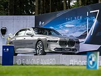 BMW International Open: Der erste vollelektrische BMW 7er der Geschichte ist der Hole-in-One Award 2022.