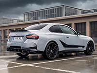 Weltpremiere auf der Essen Motor Show 2022: Der neue BMW M2 mit BMW M Performance Parts.