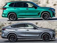 Der neue BMW X5 M Competition und der neue BMW X6 M Competition (Facelift 2023).