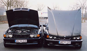 Motorhauben BMW 7er