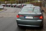 7-forum.com Jahrestreffen 2013: Ausfahrt am Montag, vorne der BMW 745i (E65) von Wilfried ('Wilfried')
