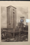 altes Foto vom Förderturm in Bönen