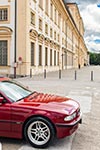 7-forum.com Jahrestreffen 2016, Ausfahrt zum Schloß Schleißheim, BMW 750i (E38) von Per ('I850')