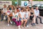 100. BMW 7er Südhessen Stammtisch: Teilnehmer während der Begrüßung.