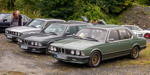 BMW Power Day 2021 in Enspel. BMW 7er-Forum mit drei E23-Fahrzeugen.