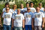 7-forum.com Sternfahrt 2021: Gruppenfoto, Teilnehmer in Sternfahrt Shirts