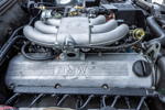 244. Rhein-Ruhr-Stammtisch im Juni 2023: BMW 325i Cabrio (E30) von Oliver ('Olli-Knolli'), Motorblock