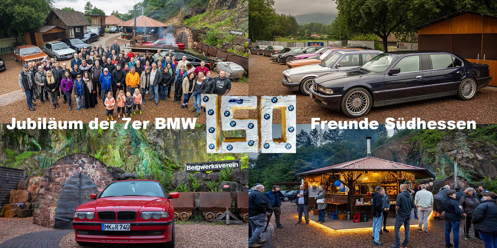150. Jubiläum der 7er BMW Freunde Südhessen - Grillen in Sommerkahl