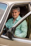 Rhein-Ruhr-Stammtisch im Mai 2026: Wolfgang ('WOLF') im BMW 732iA (E23) von Peter ('TurboPeter')